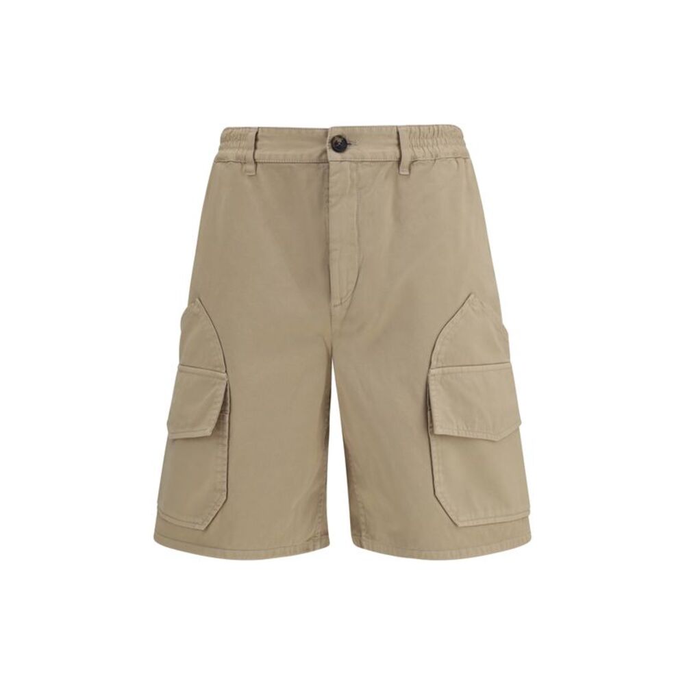 Loewe Men Cotton Cargo Shorts